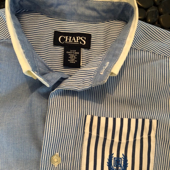 CHAPS Boys Dress Shirt - Picture 4 of 7